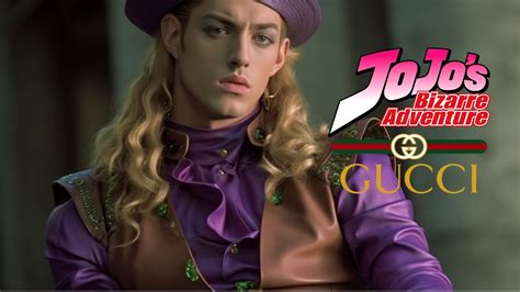 jjba x gucci collection.